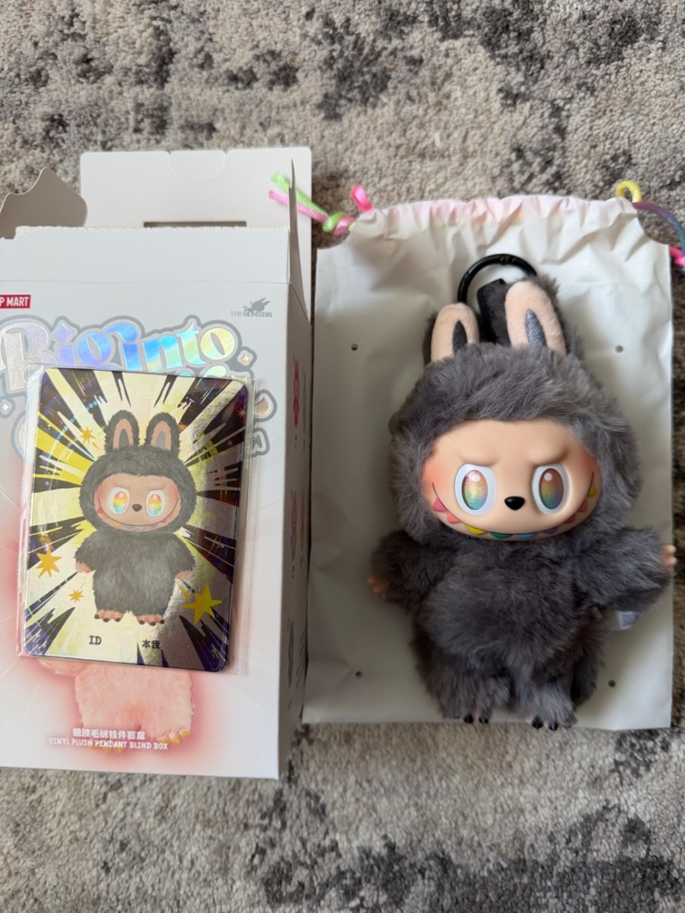 POP MART Labubu Big Into Energy “ID” (Secret Version)– 100% Authentic -2